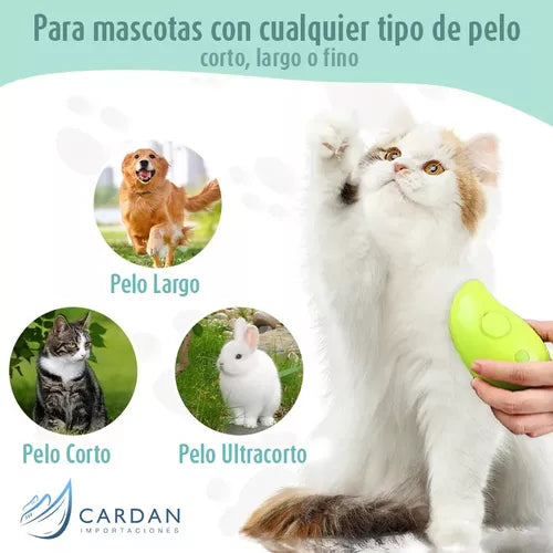 Cepillo De Vapor Para Gatos Y Perros
